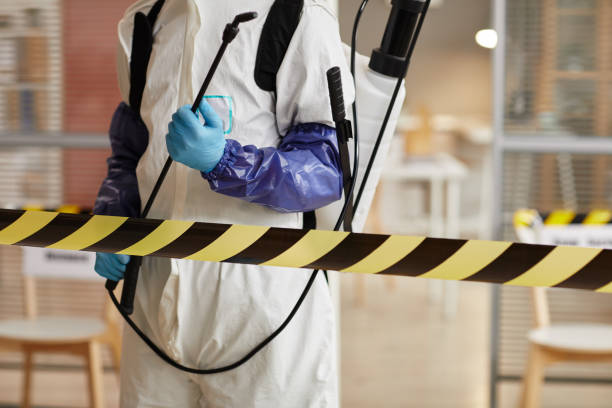 Professional Biohazard Cleanup technician working in Lemoore, CA